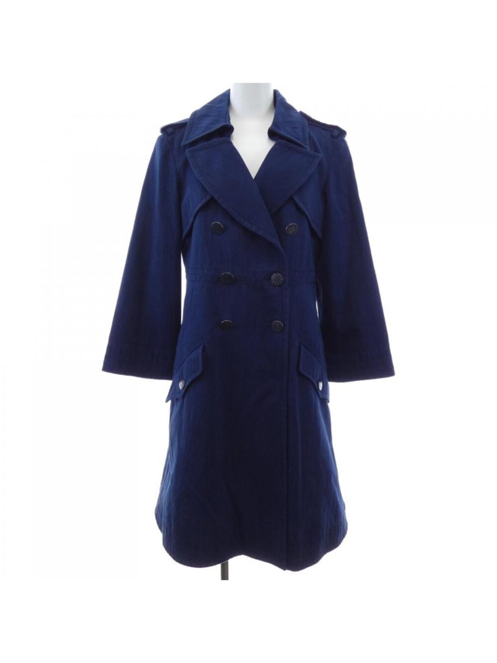 Chanel 13P Trench Coat Blue